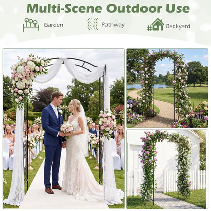 Seven and a Half Feet Garden Arbor Arch Trellis