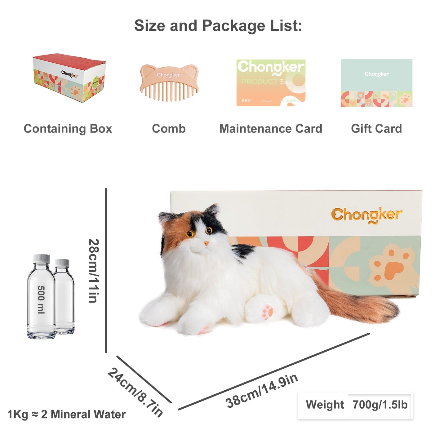 Respiration Calico Percy 2.0- Ronronnement cardiaque, voix Robonic Cat
