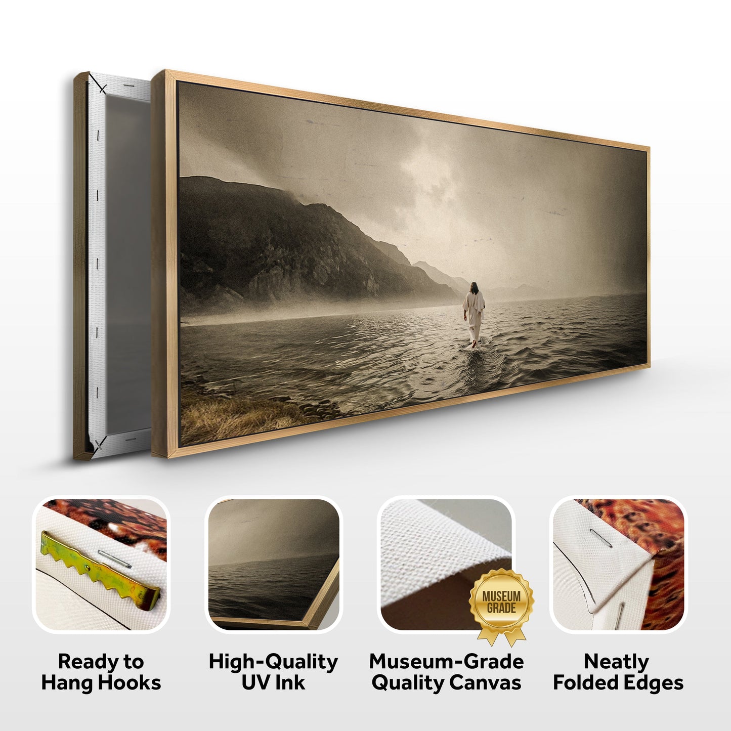 Walking On Water Faith Wall Art V canvas Tailored Canvases crafting canvas on Tampa Home & Garden Store