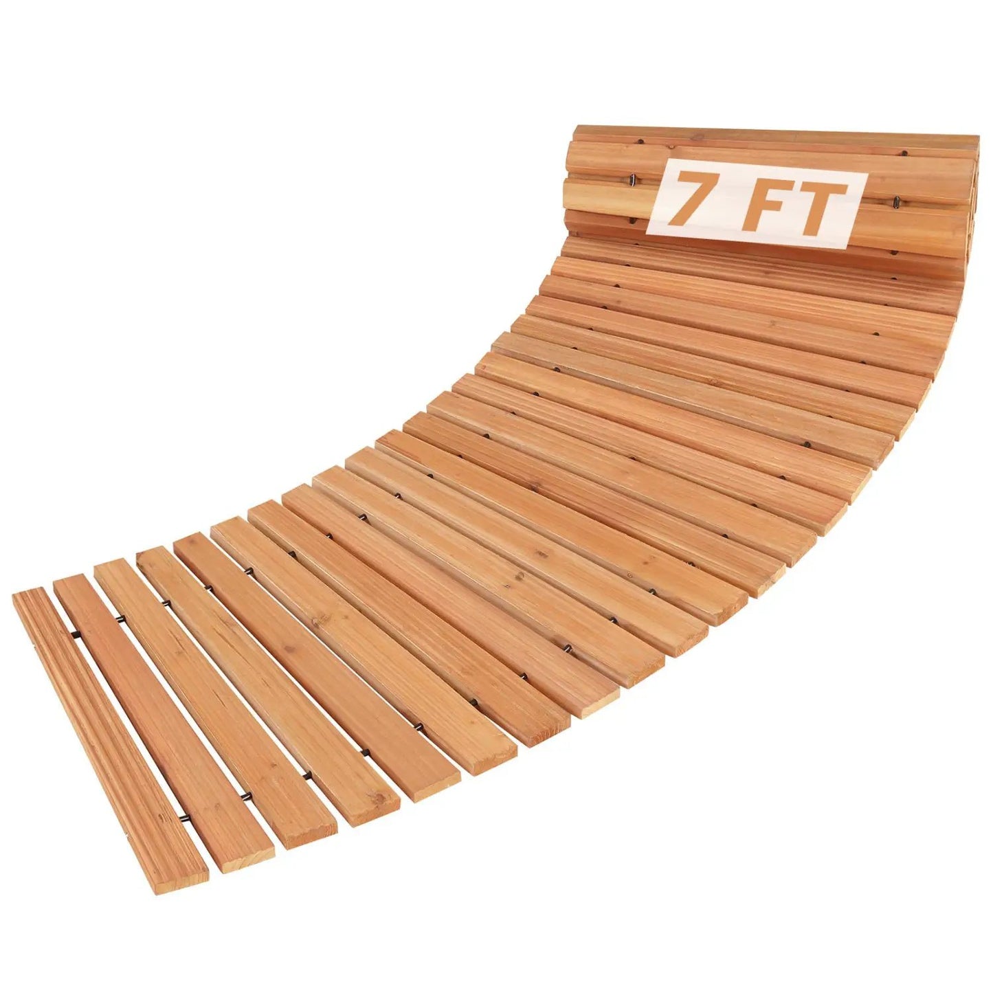 Wooden Garden Pathway 7 ft With Anti Slip Surface