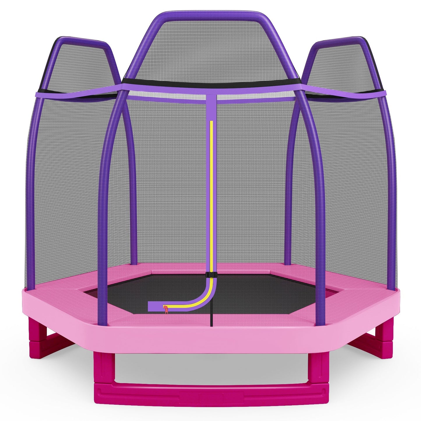 7 Feet Kids Recreational Bounce Jumper Trampoline-Blue
