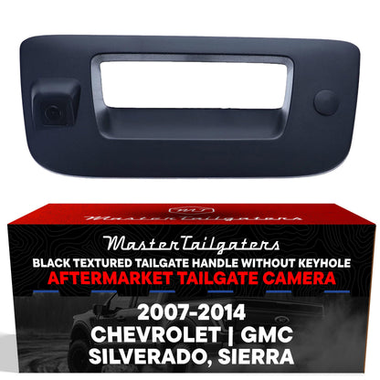Black tailgate handle with backup camera Master Tailgaters for Silverado/Sierra keyhole plug on Tampa Home & Garden Store