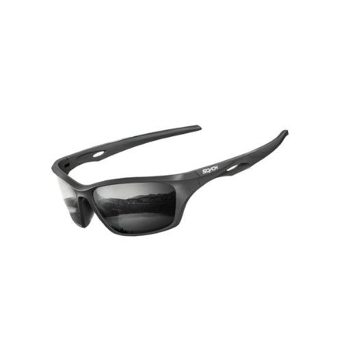 BikerZoneZ polarized sunglasses with black wraparound frame for fishing on Tampa Home & Garden Store