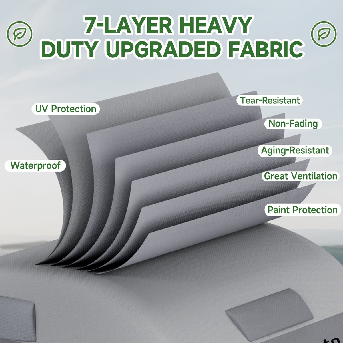 Umbrauto Teardrop Camper Cover, waterproof, UV protection on Tampa Home & Garden Store