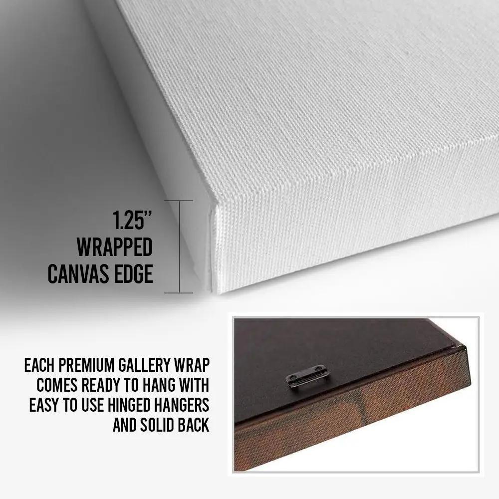 We Got This Couple Cattle Sign canvas with 1.25 wrap edge, ready to hang with hinged hangers on Tampa Home & Garden Store