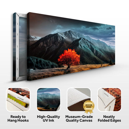 Burning Bush Faith Wall Art IX canvas print, mountain landscape, multi-panel display on Tampa Home & Garden Store