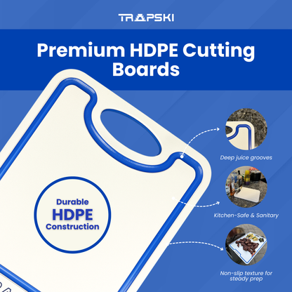 Food Grade Hdpe Cutting Board and Juice Grooves
