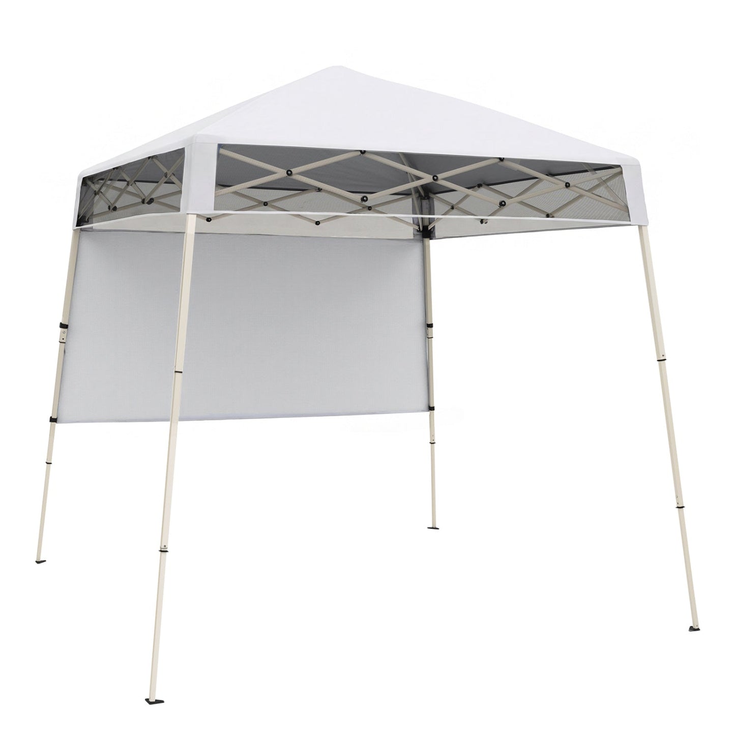 7 by 7 ft Pop Up Canopy Tent and Center Lock