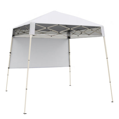 7 by 7 ft Pop Up Canopy Tent and Center Lock
