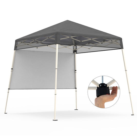 7 by 7 ft Pop Up Canopy Tent and Center Lock