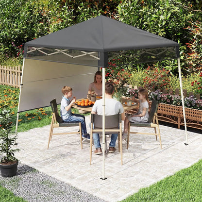 7 by 7 ft Pop Up Canopy Tent and Center Lock