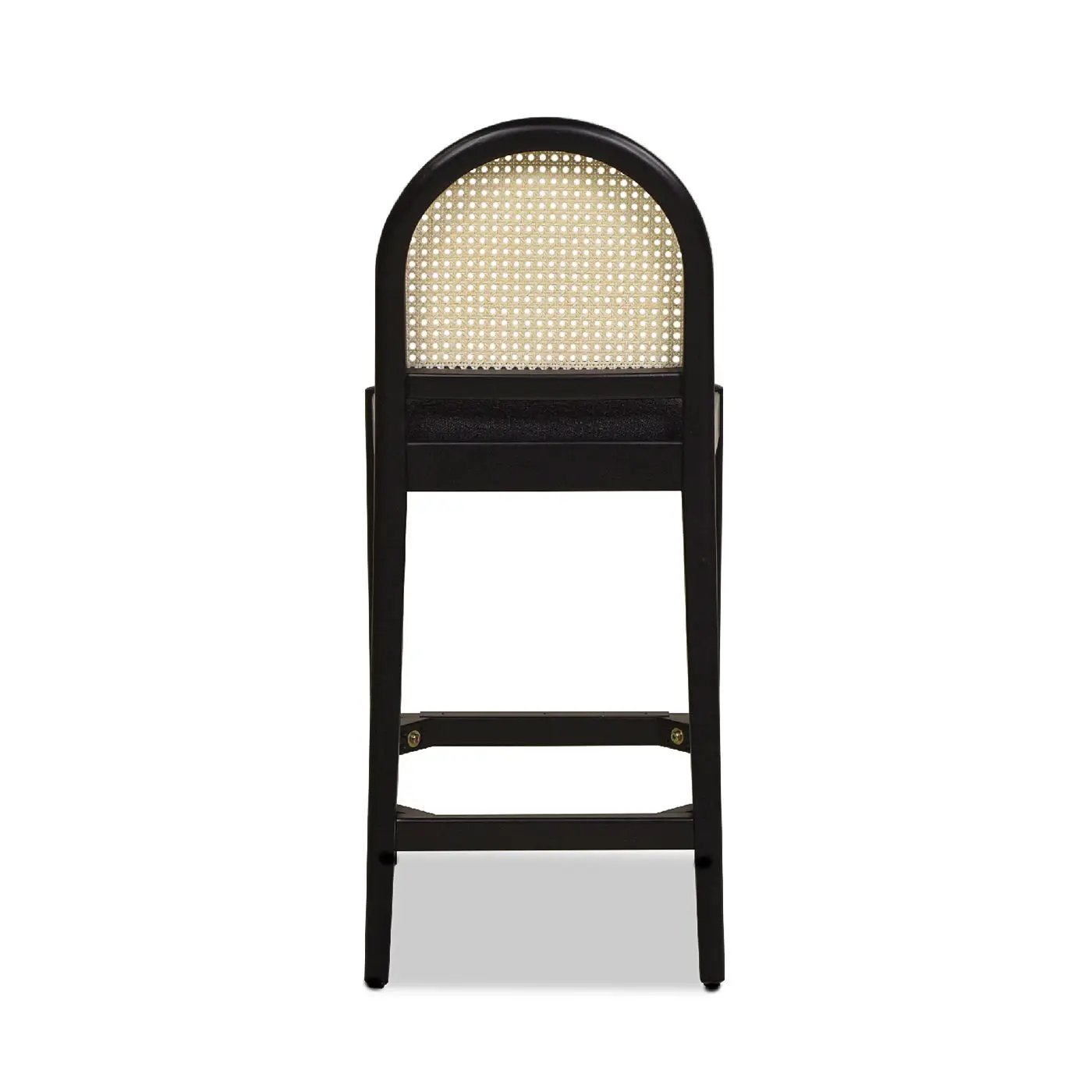Panama Curved Back Cane Counter Stools Set of 2