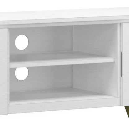 Lowry Handcrafted TV Media Stand With Doors