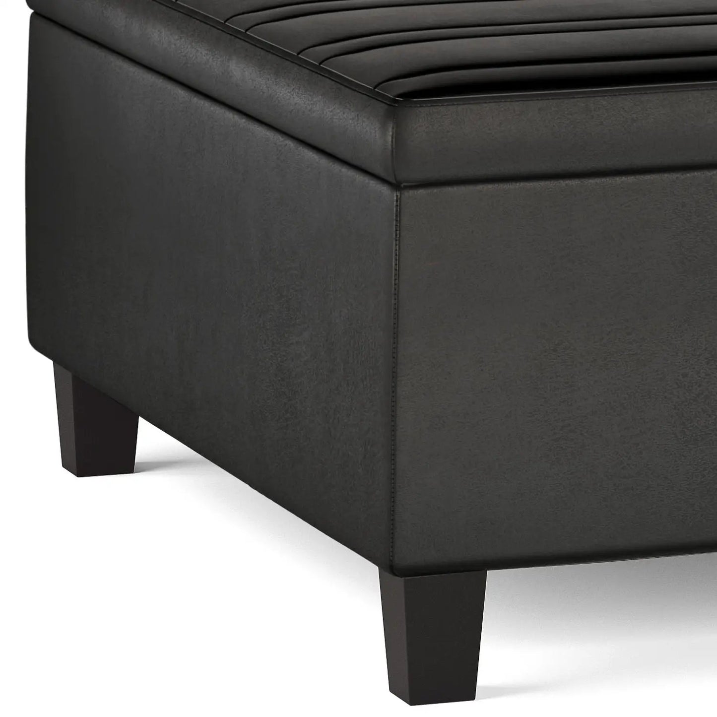 Ellis Coffee Table Storage Ottoman Contemporary