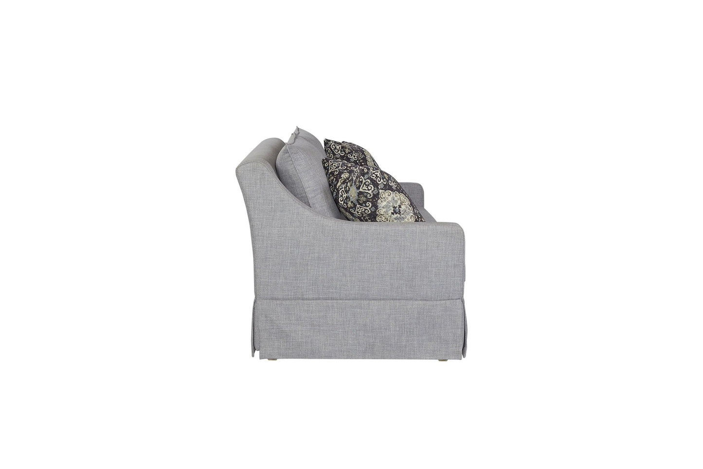 Sofa With 3 Reversible Cushions and 2 Pillows