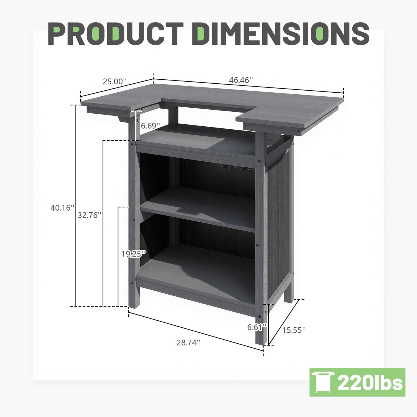 Modern Outdoor Bar and Patio Kitchen Island