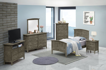 Modern Farmhouse Arch Bed With Real Veneers