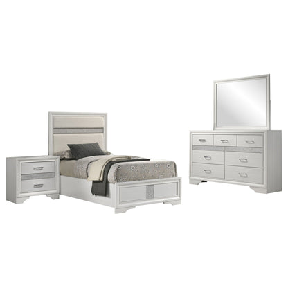 Annie 4pc set by HouseOfZazla: bed, dresser, 2 nightstands on Tampa Home & Garden Store