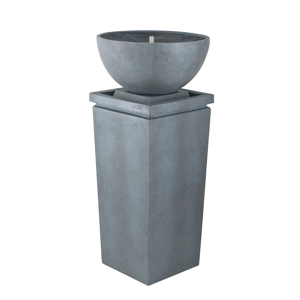 Zen Bowl Water Fountain and Relaxing Garden Decor