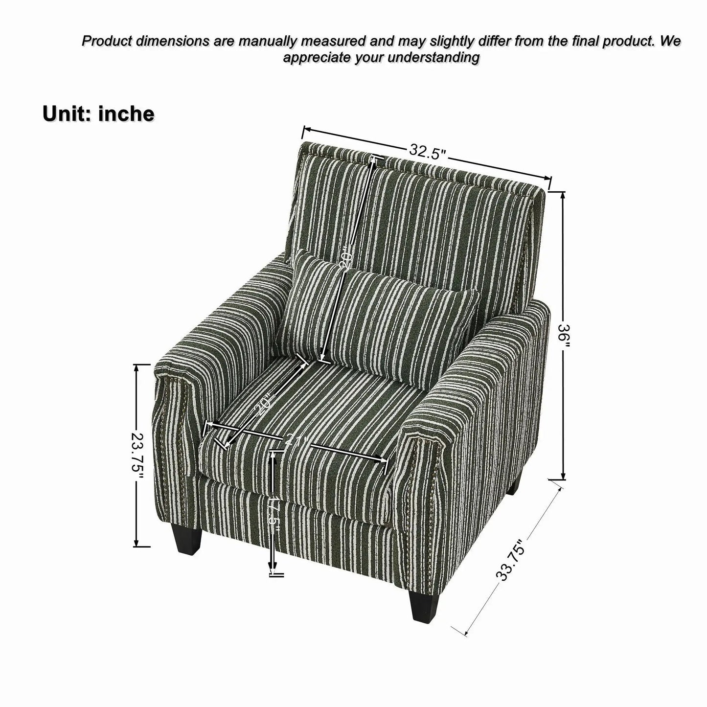 Timeless Comfort Armchair for Living Room