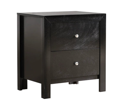 Charming Nightstand with Drawers, Modern Wood