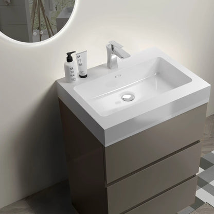 Alice Bathroom Vanity With Sink and Large Storage