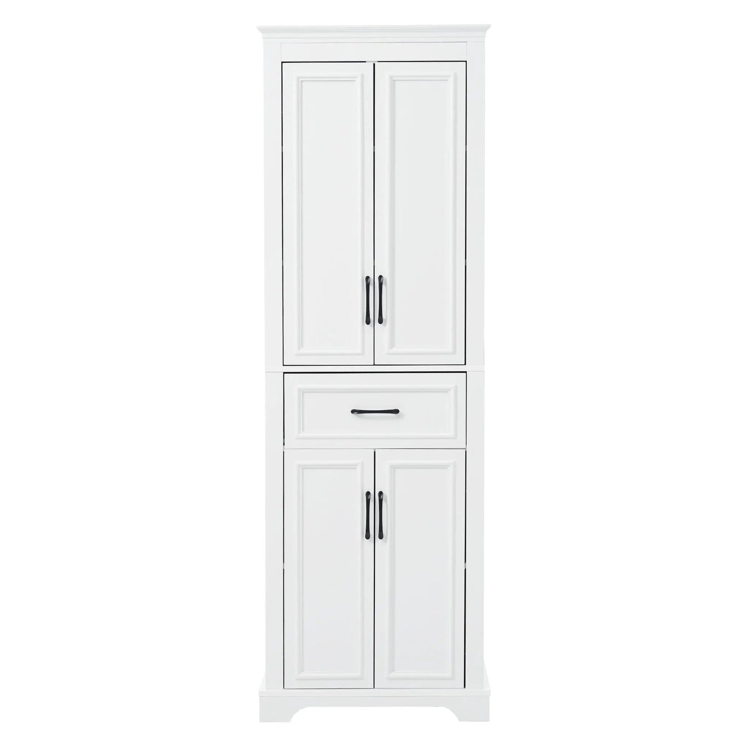 Freestanding Vanity With 4 Doors and 1 Drawer