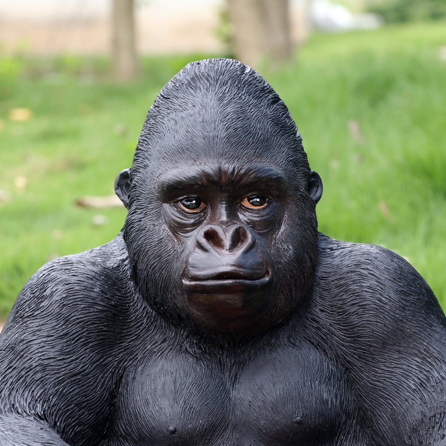 Chimpanzee Flower Pot and Outdoor Sculpture