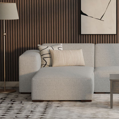Rex Modern Asymmetrical Chaise Sofa Module