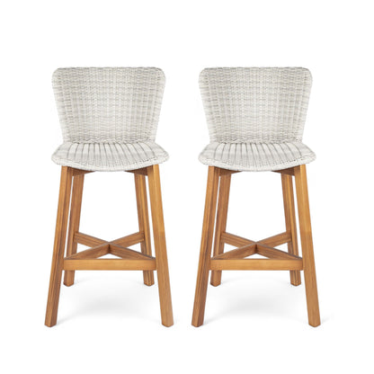 Lymington Patio Outdoor Bar Stool Set of 2