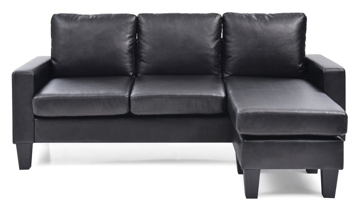 Jenna Spacious Contemporary Sofa and Chaise