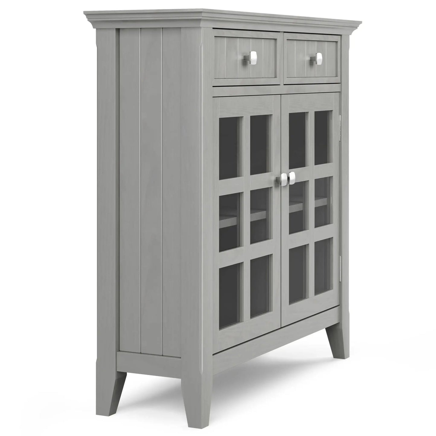 Acadian Handcrafted Entryway Storage Cabinet