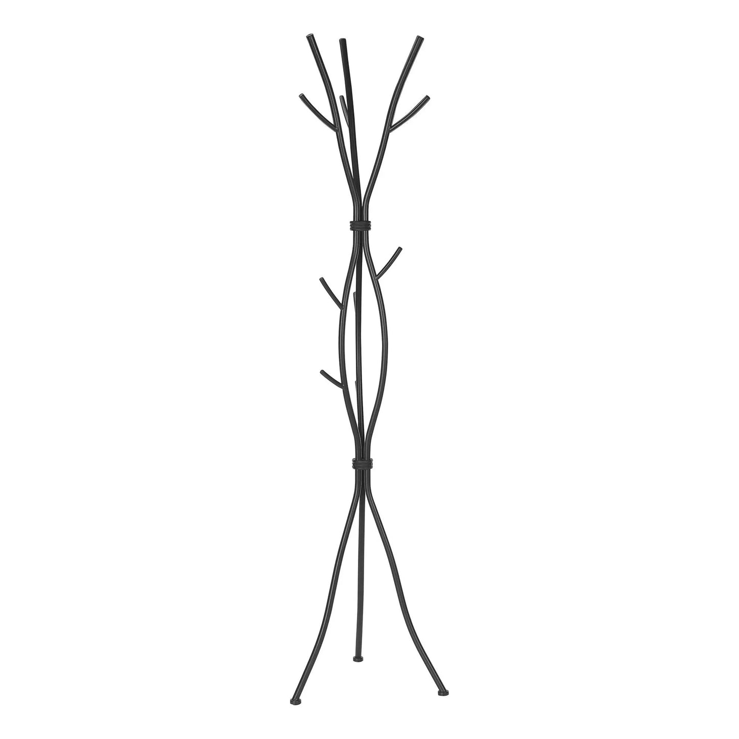 Coat Rack Hall Tree Free Standing Entryway Modern