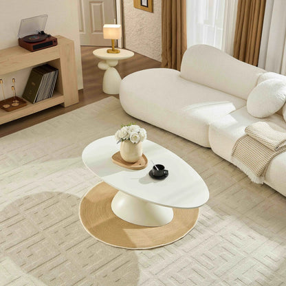 Tibetan Ritual Inspired Lucky Stone Shaped Table