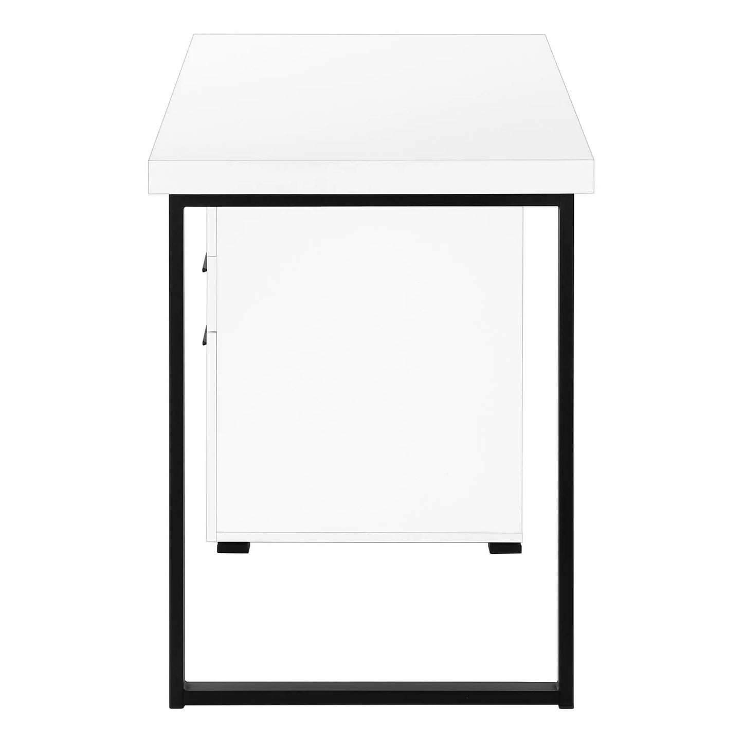 Left or Right Computer Desk with Ample Drawers