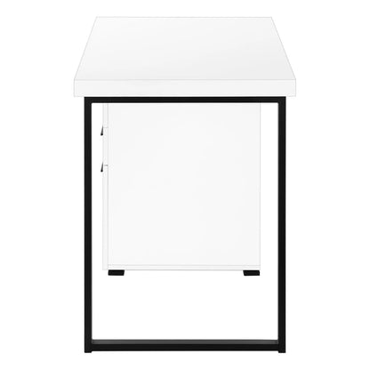 Left or Right Computer Desk with Ample Drawers