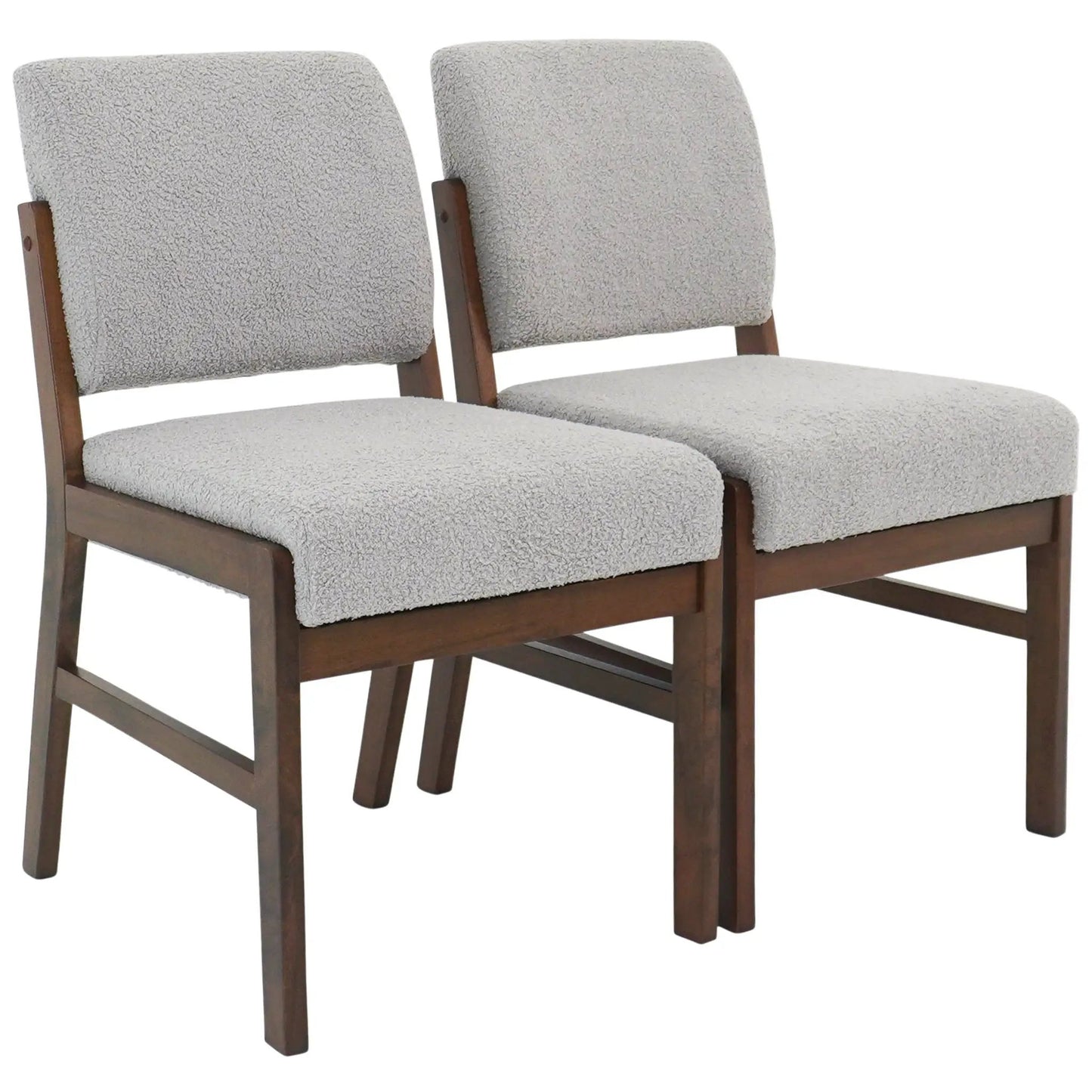 Caldwell Dining Chair Set of 2 Light Gray