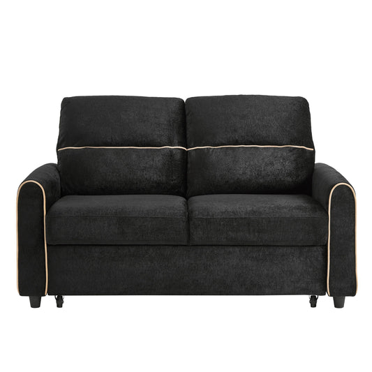 Pull Out Sofa Bed With Usb Port And Soft Backrest