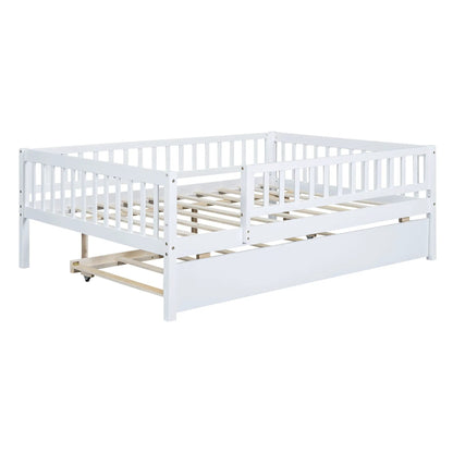 Multi Functional Wooden Daybed Frame Solid Pine