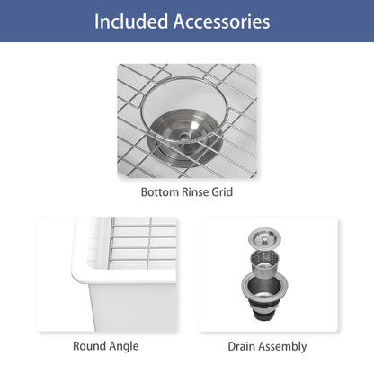 Bottom rinse grid and drain assembly for undermount sinks in stainless steel on Tampa Home & Garden Store