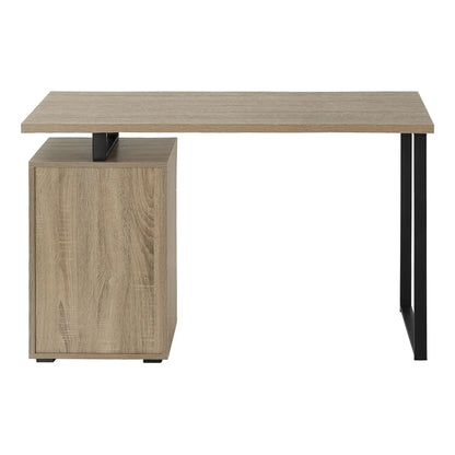 Computer Desk With Left and Right Setup Storage