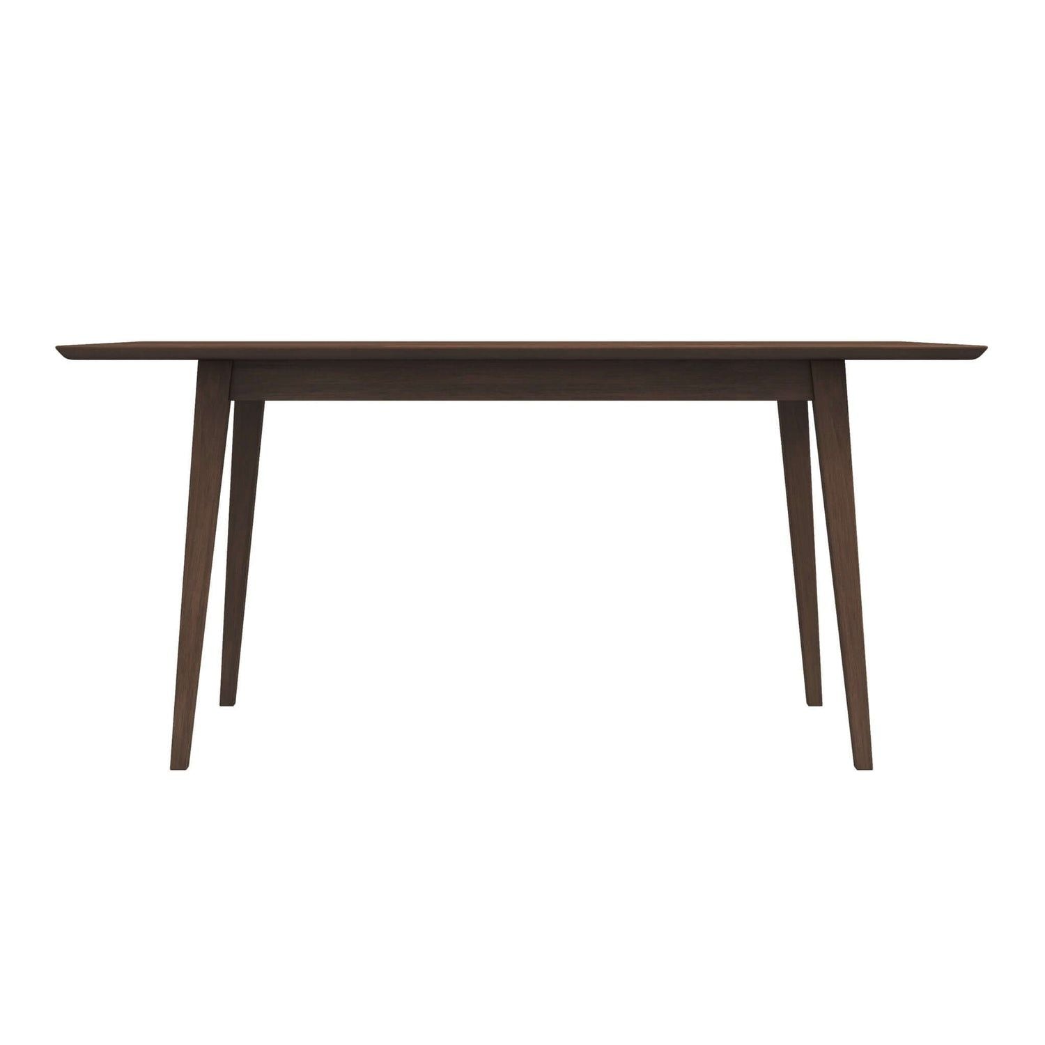 Levi modern style rectangular dining table in dark wood by HouseOfZazla on Tampa Home & Garden Store