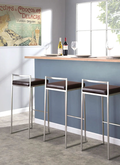 Fuji Contemporary and Stackable Barstool