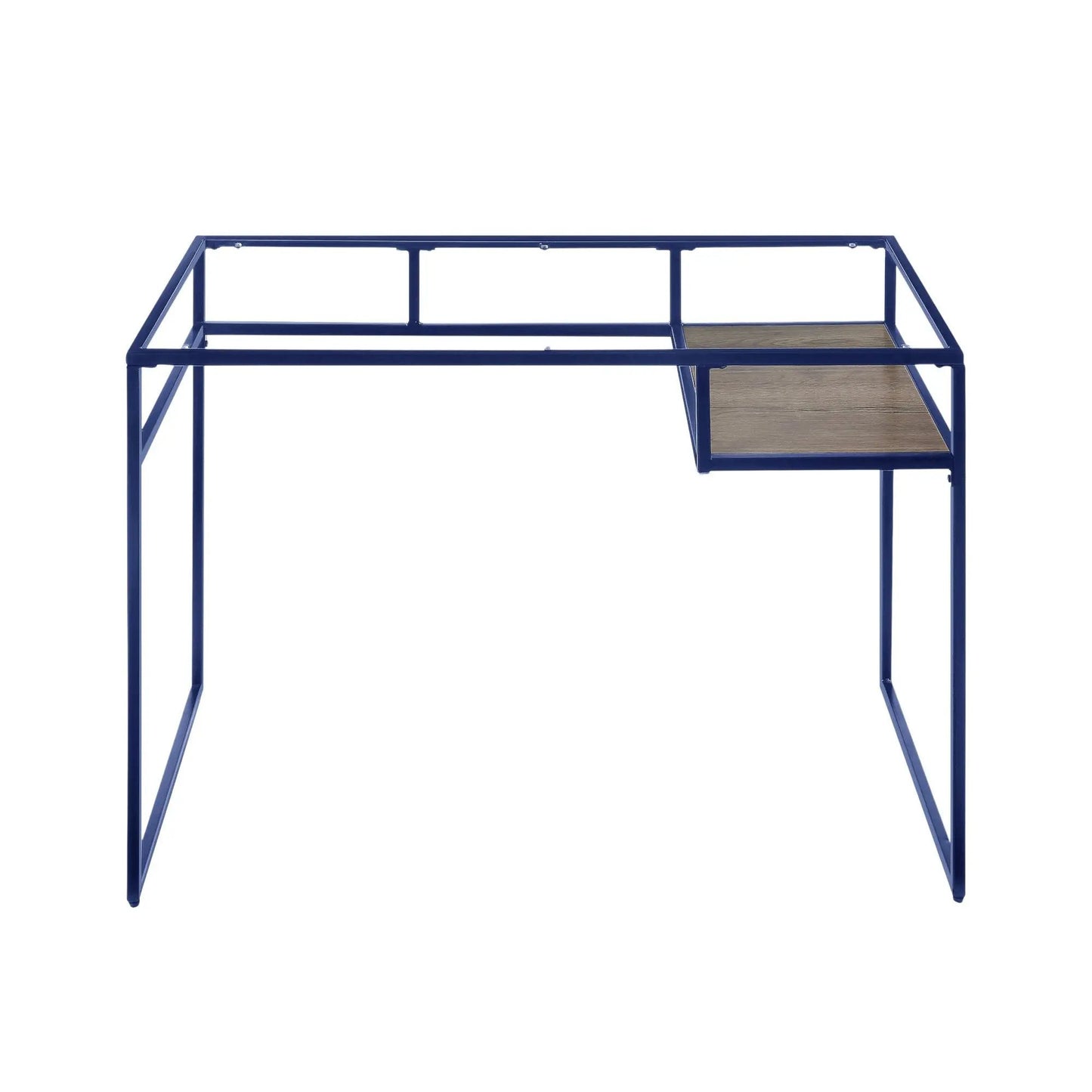 Yasin Glass Top Writing Desk Modern Style