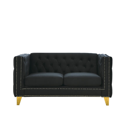 Upholstered Chesterfield Sofa for Living Room