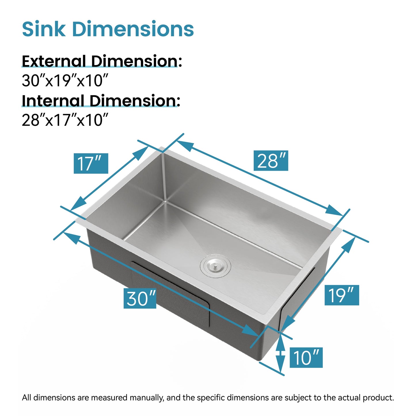 The Single Bowl Stainless Steel Kitchen Sink