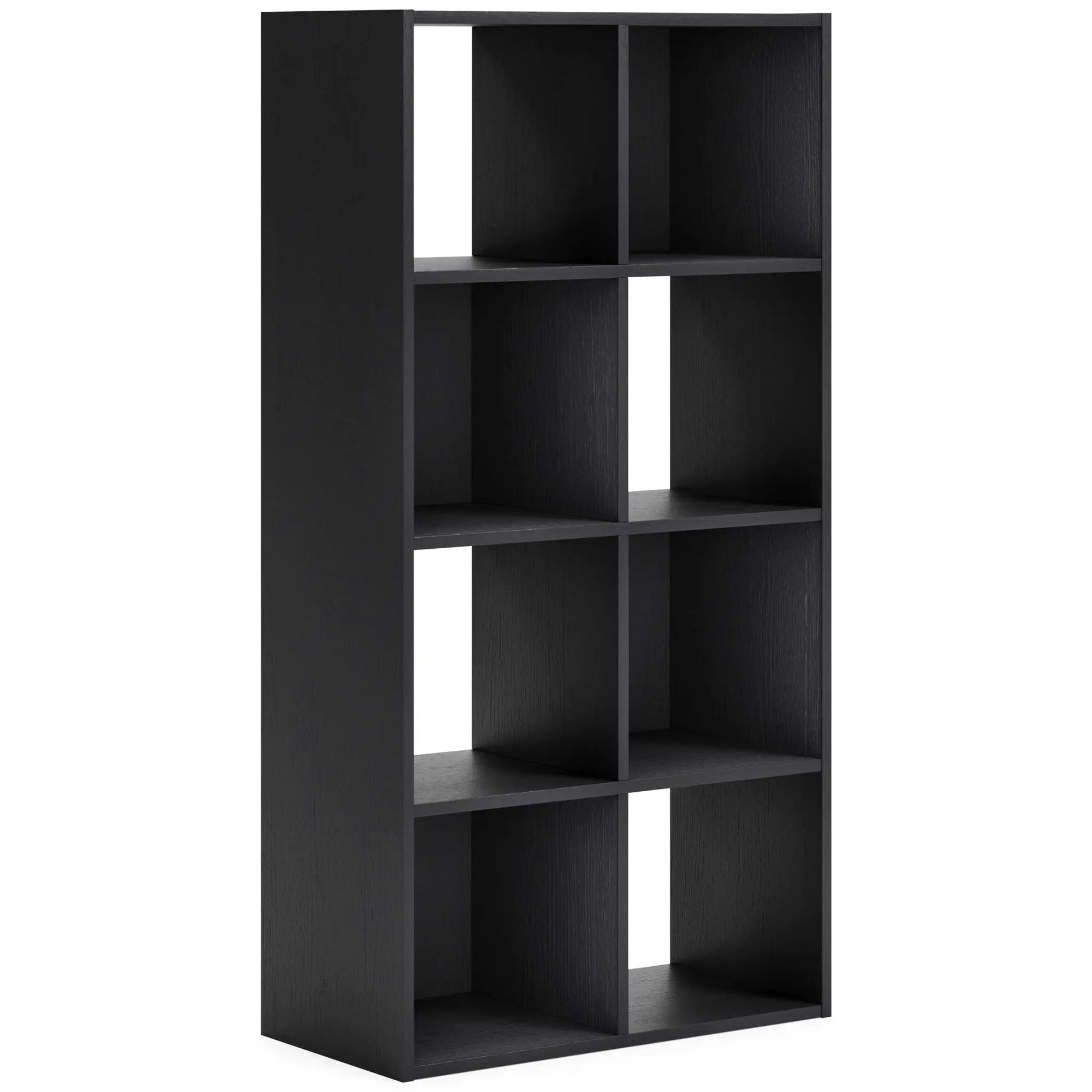 Langdrew - Cube Organizer by Unique Piece Furniture, black wood finish cube shelf unit on Tampa Home & Garden Store