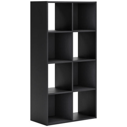 Langdrew - Cube Organizer by Unique Piece Furniture, black wood finish cube shelf unit on Tampa Home & Garden Store