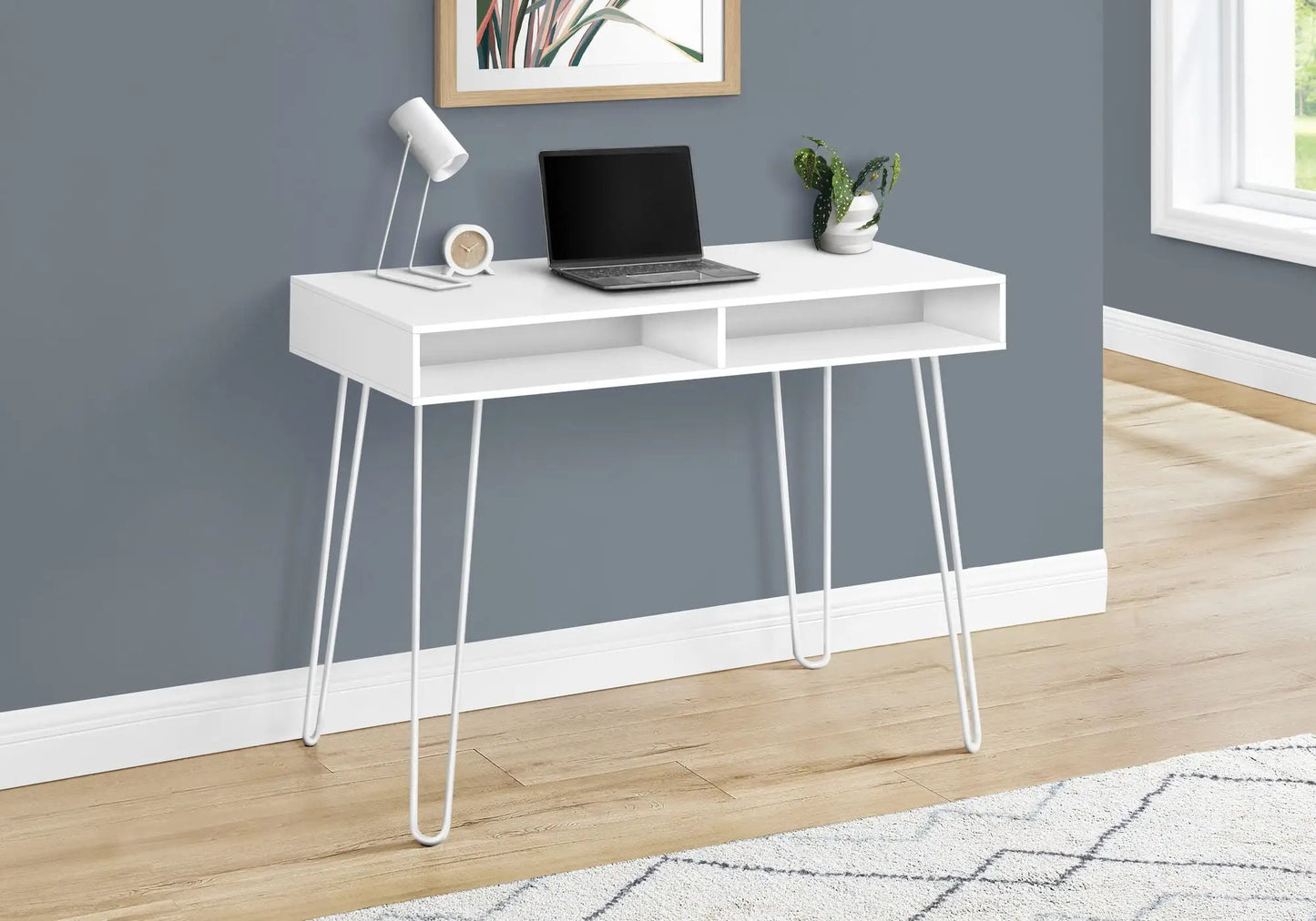 Computer Desk with Left Right Setup and Drawers