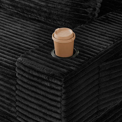 Comfortable Corduroy Two In One Sofa And Bed